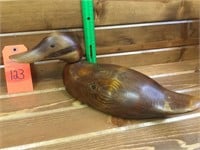 hand carved decoy