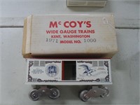 MCCOY WIDE GAUGE TRAIN