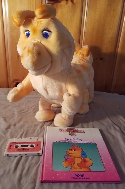 Teddy Ruxpin Book and Tape Uncle Grubby 