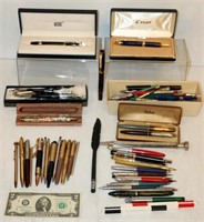 Collection of Vintage Pens w High End