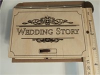 NEW Custom Handmade Wood laser engraved Wedding