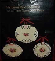 Baum Brothers Formalities Victorian Rose 3 pc Set