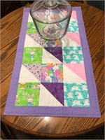 Easter Bunny Squares Table Runner