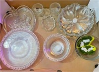 Glass Dishware Lot