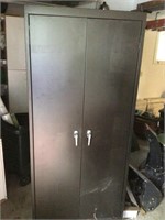6 foot metal cabinet on casters