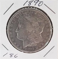 1890  Morgan Silver Dollar