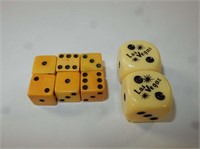 Las Vegas Pair of Dice & Misc Dice