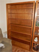 Wood Shelf w/ Adjustable Shelves