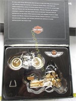 Hallmark Harley Davidson 100th Anniv Ornament Set