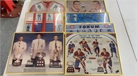 Various Vintage Framed Montreal Canadiens Pics