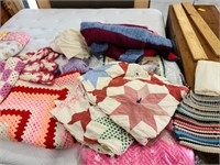 Blankets, Afghans, Rag Rug