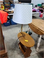 Magazine Rack Lamp Stand