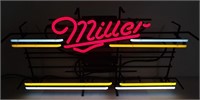 Miller Neon Beer Logo Sign