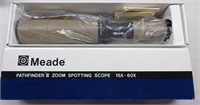 Meade Pathfinder II Zoom Spotting Scope 15x-60x