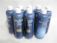 Eight 16oz Bottles NOS Baqua Spa Surface Cleaner