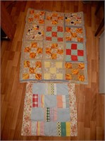 Baby Quilt and Quilted Pillowcase
