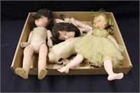 Composition Dolls and Parts