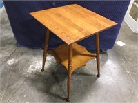 Antique Oak Parlor Table