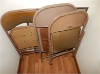Three Folding Chairs