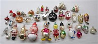 Collection of Vintage Glass Christmas Ornaments