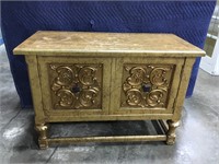 Funky Gold Cabinet