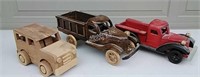 Heritage Wooden Cars - X3 - GB