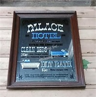 Vintage Palace Hotel Sign