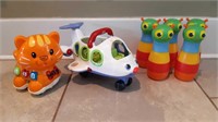 Fisher Price Air Plane, V-Tech Kitty & More