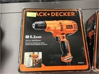 5.2 Amp Black & Decker 3/8 drill