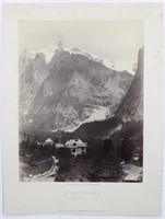 Charles Soulier "Le Wetterhorn" Photograph