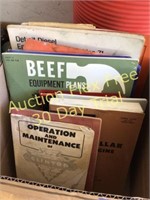 Assorted farm literature books