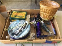 Box of misc items