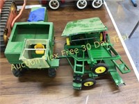 Assorted JD toys for parts