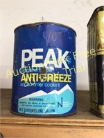 Peak antifreeze tin