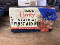 Tin box first aid kit