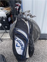 Bag of Golf Clubs Mostly Nike Clubs