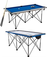 TRIUMPH Sports Pop Up Game Table Air Hockey/Pool
