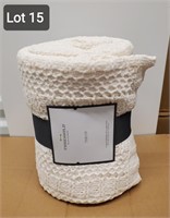 50 x 60 knit throw