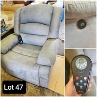Recliner heated and massage