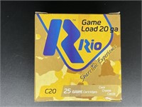 RIO GAME LOAD 20 GAUGE 25 ROUNDS