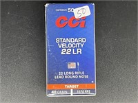 CCI STANDARD VELOCITY 22 LR 50 ROUNDS