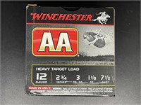 WINCHESTER AA 12 GAUGE TARGET LOAD 25 RDS.