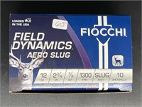 FIOCCHI FIELD DYNAMICS AERO SLUG 12 GA 10 ROUNDS