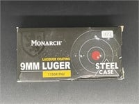 MONARCH 9MM LUGER 50 ROUNDS