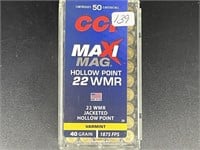 CCI MAXI MAG 22 WMR 50 ROUNDS