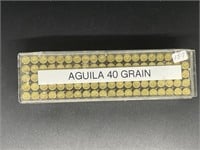 AGUILA 40 GRAIN .22 LR 100 ROUNDS