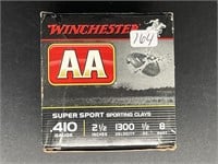 WINCHESTER AA .410 GAUGE SPORTING CLAYS 25 RDS.