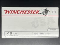 WINCHESTER 45 AUTO TARGET 100 ROUNDS