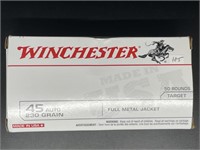 WINCHESTER 45 AUTO TARGET 50 ROUNDS
