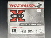 WINCHESTER SUPER X 12 GAUGE 25 ROUNDS